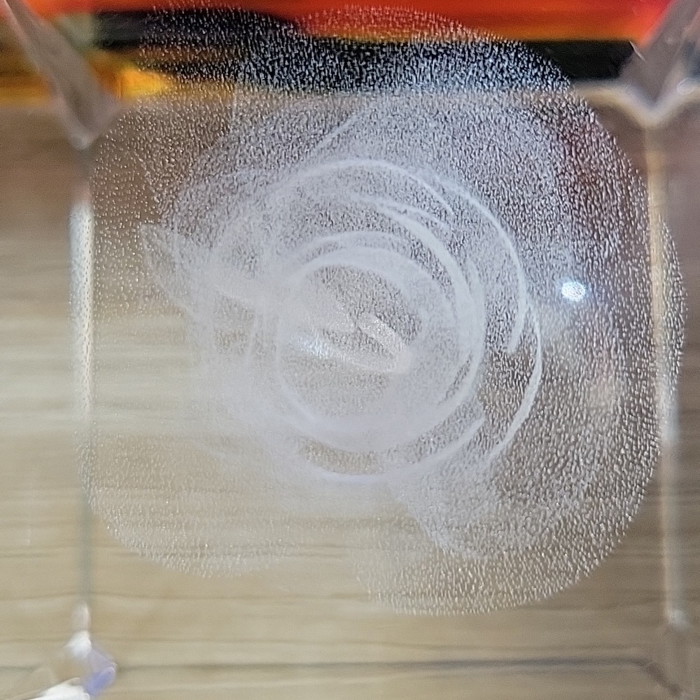 Multicolor Crystal Rose Art Piece - Picture 5 of 6
